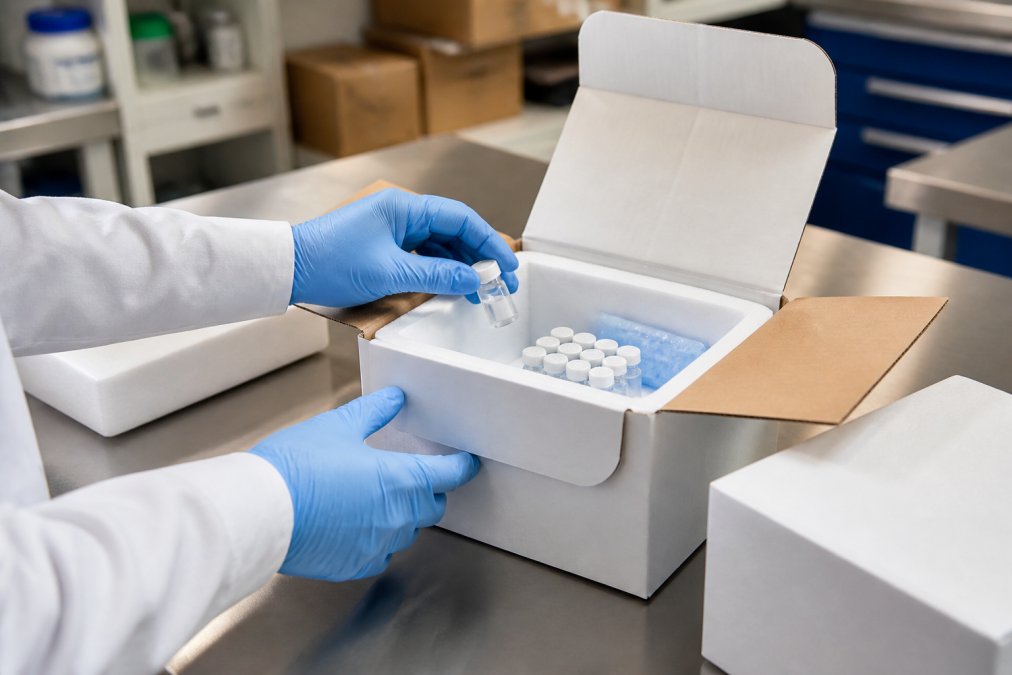 How to Safely Transport Research Peptides